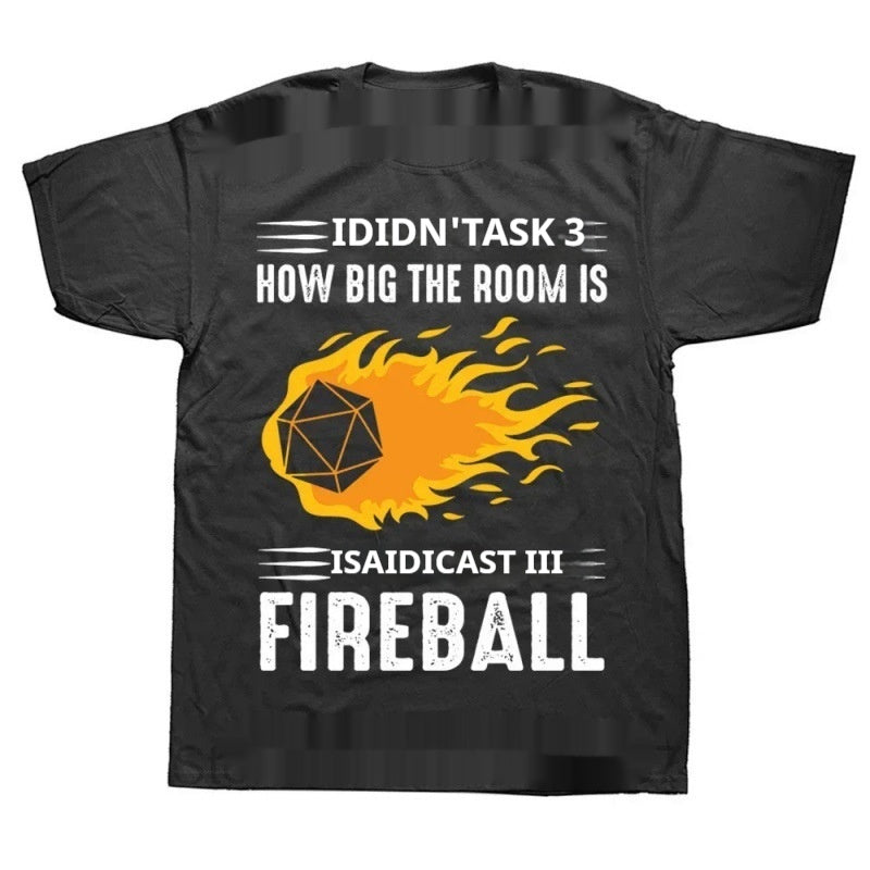 Novelty Dungeon Dragon T Shirts Graphic T-shirt