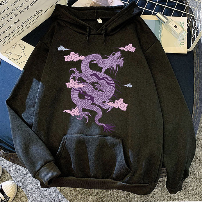 Dragon Hoodies Men Chinese
